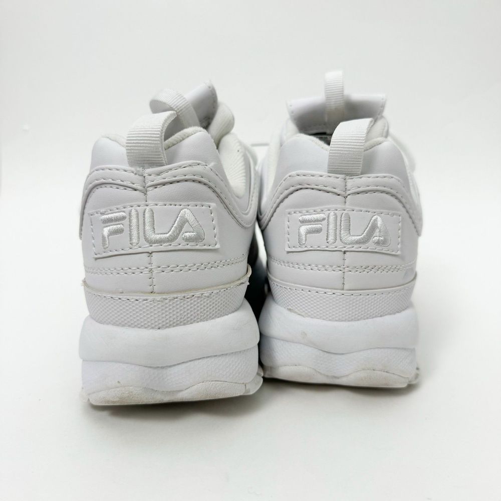 FILA Disruptor II Triple White Streetwear Sneakers FW02936-148 - Picture 5 of 7